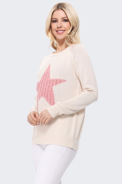 Star Pullover Sweater - LK’s Boutique