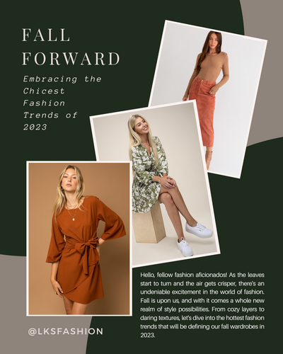 Chic Transitions: Embrace Fall with Elegance through LKS Fashion's Newest Collection