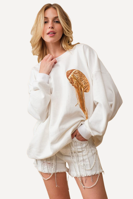 womens Game Day Terry Sweatshirt