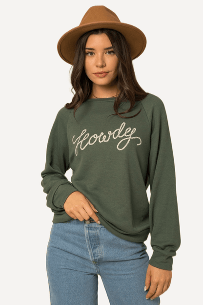 rodeo sweatshirt womens