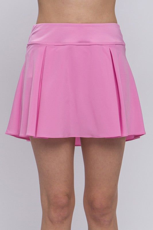 Activewear Two In One Mini Skort - LK’s Boutique