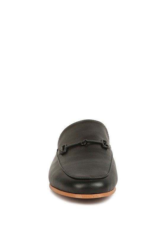 Horsebit Leather Mules - LK’s Boutique