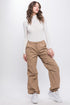 tan Parachute Cargo Pants