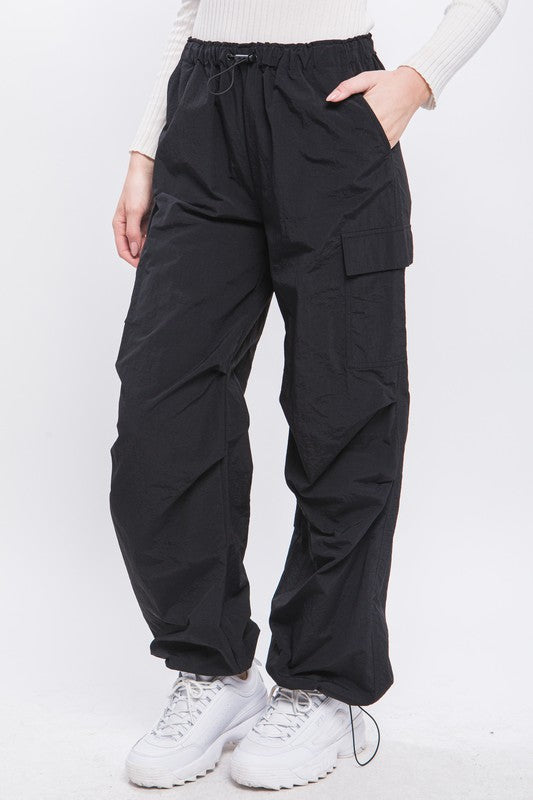 casual Parachute Cargo Pants