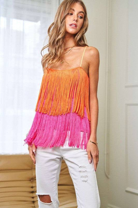 Fringe Cami Top