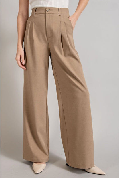 pleated pants womens