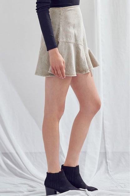 Jean Mini Skirt - LK’s Boutique