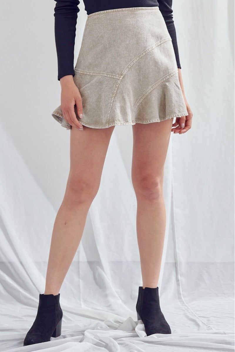 Jean Mini Skirt - LK’s Boutique