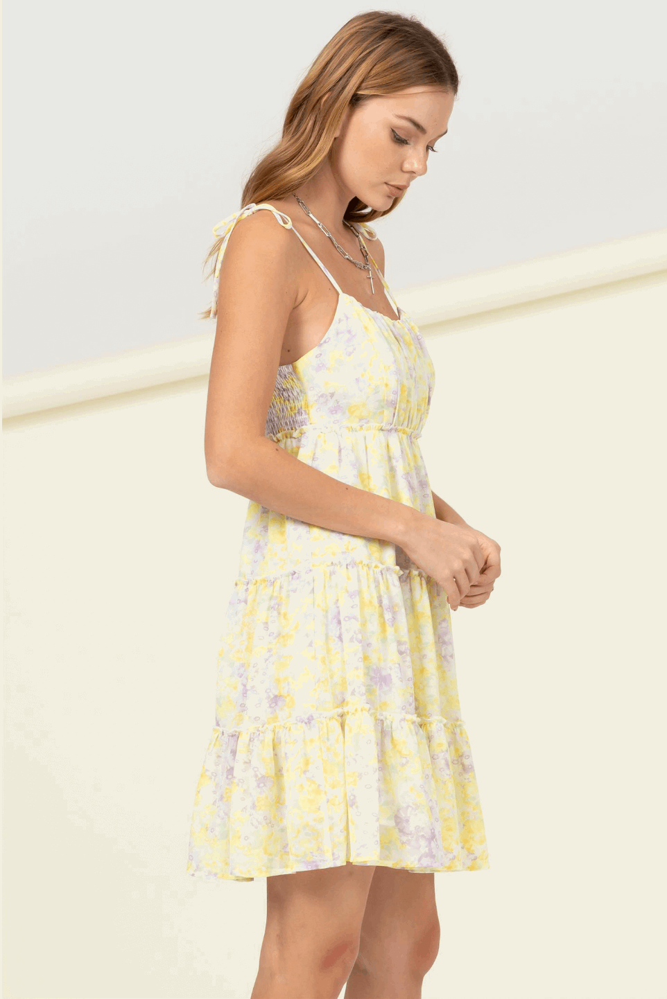 Flirty Floral Midi Dress