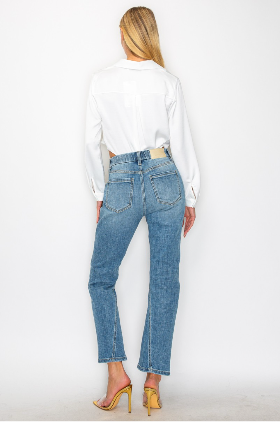 straight leg Tummy Control Jeans