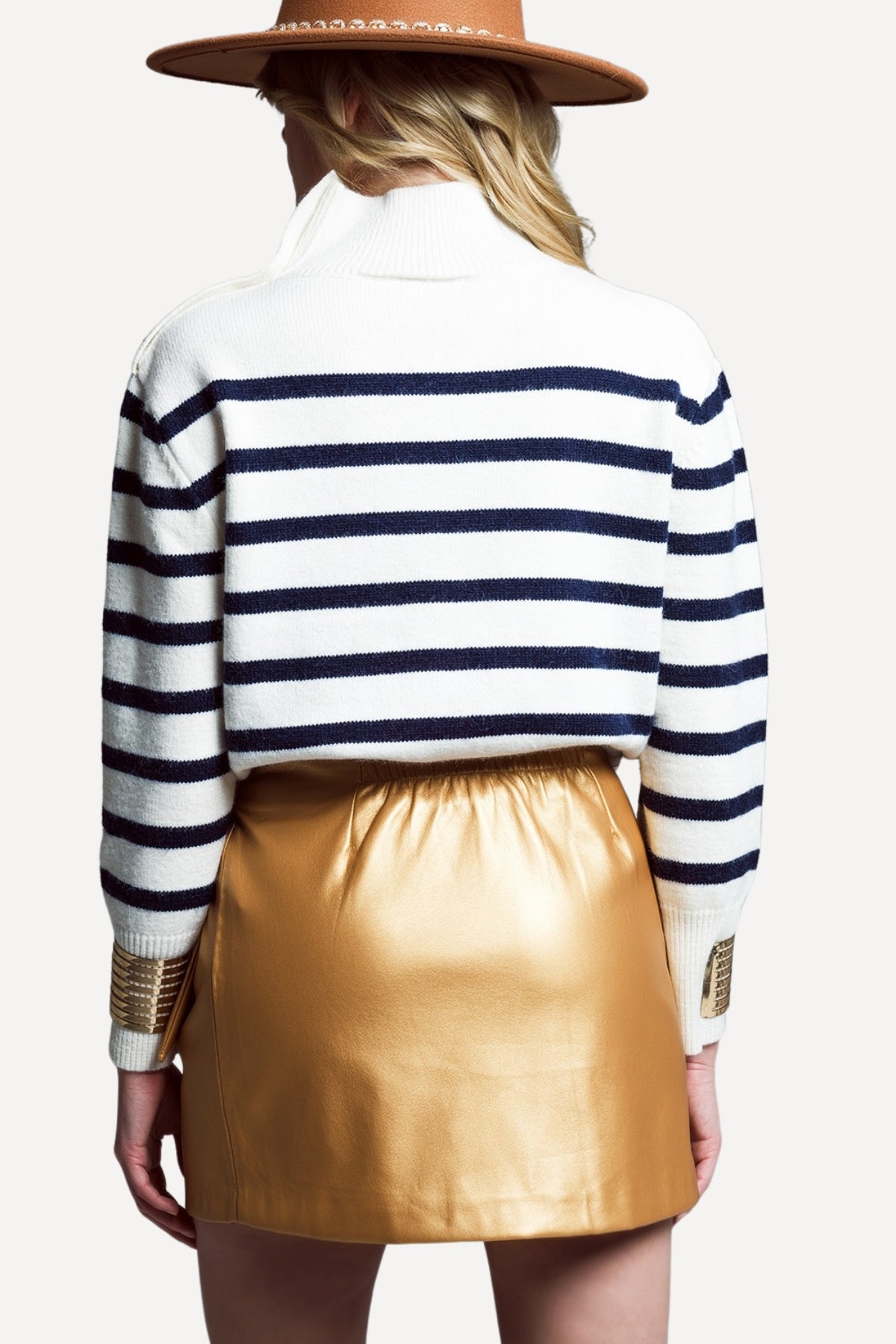 Maritime Blue Stripe Sweater