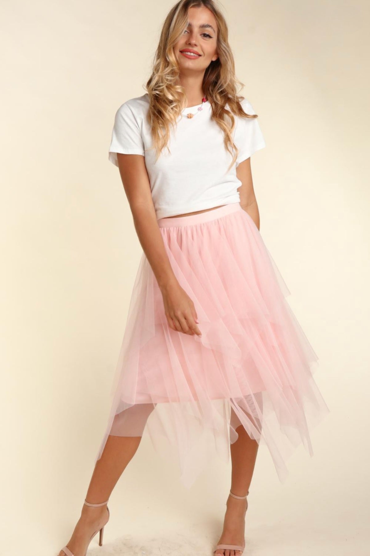 Pink Tulle Skirt