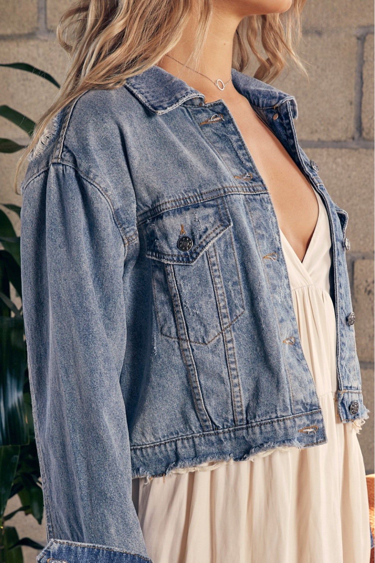 blue jean jacket