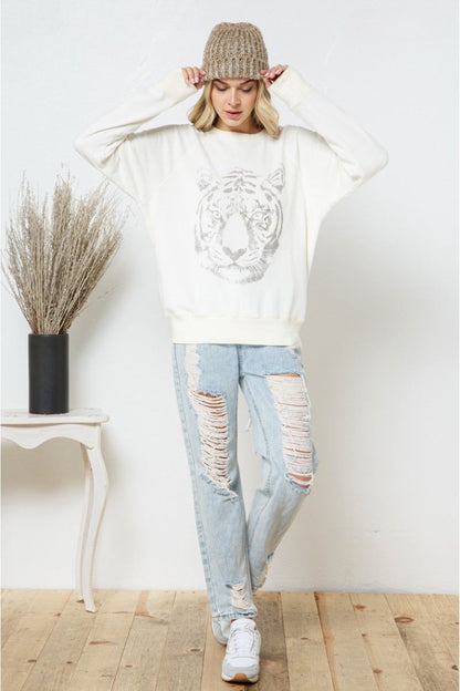 French Terry Graphic Sweatshirt