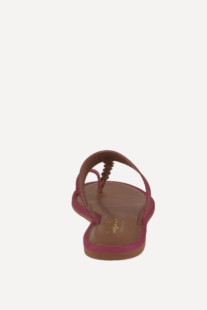 Toe Ring Braided Leather Sandals - LK’s Boutique