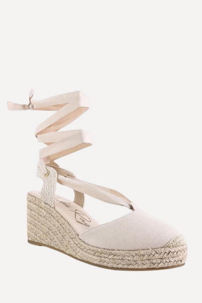 Strappy Wedge Heel Shoes - LK’s Boutique