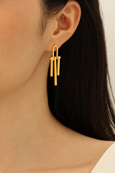 18K Gold Tassel Earring - LK’s Boutique