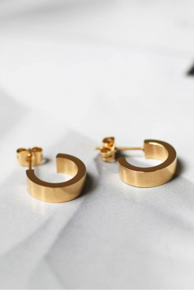 Minimalist Hoop Earrings - LK’s Boutique