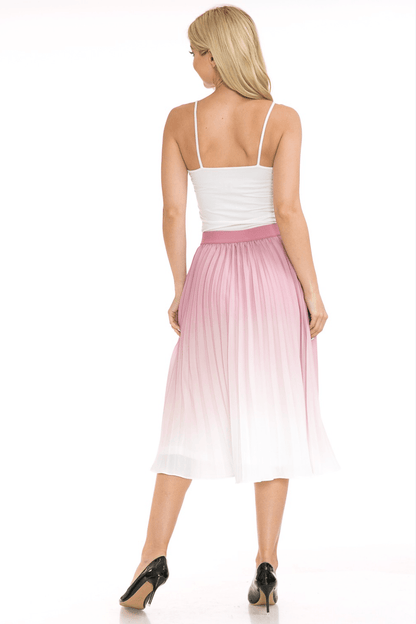 Pleated Midi Skirt - LK’s Boutique