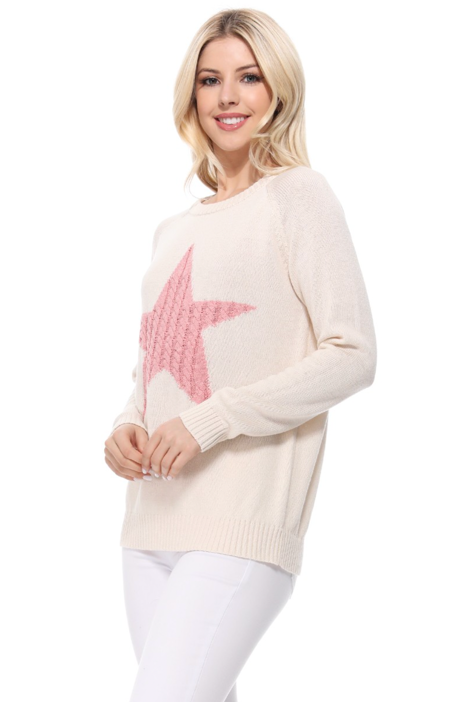 Star Pullover Sweater - LK’s Boutique