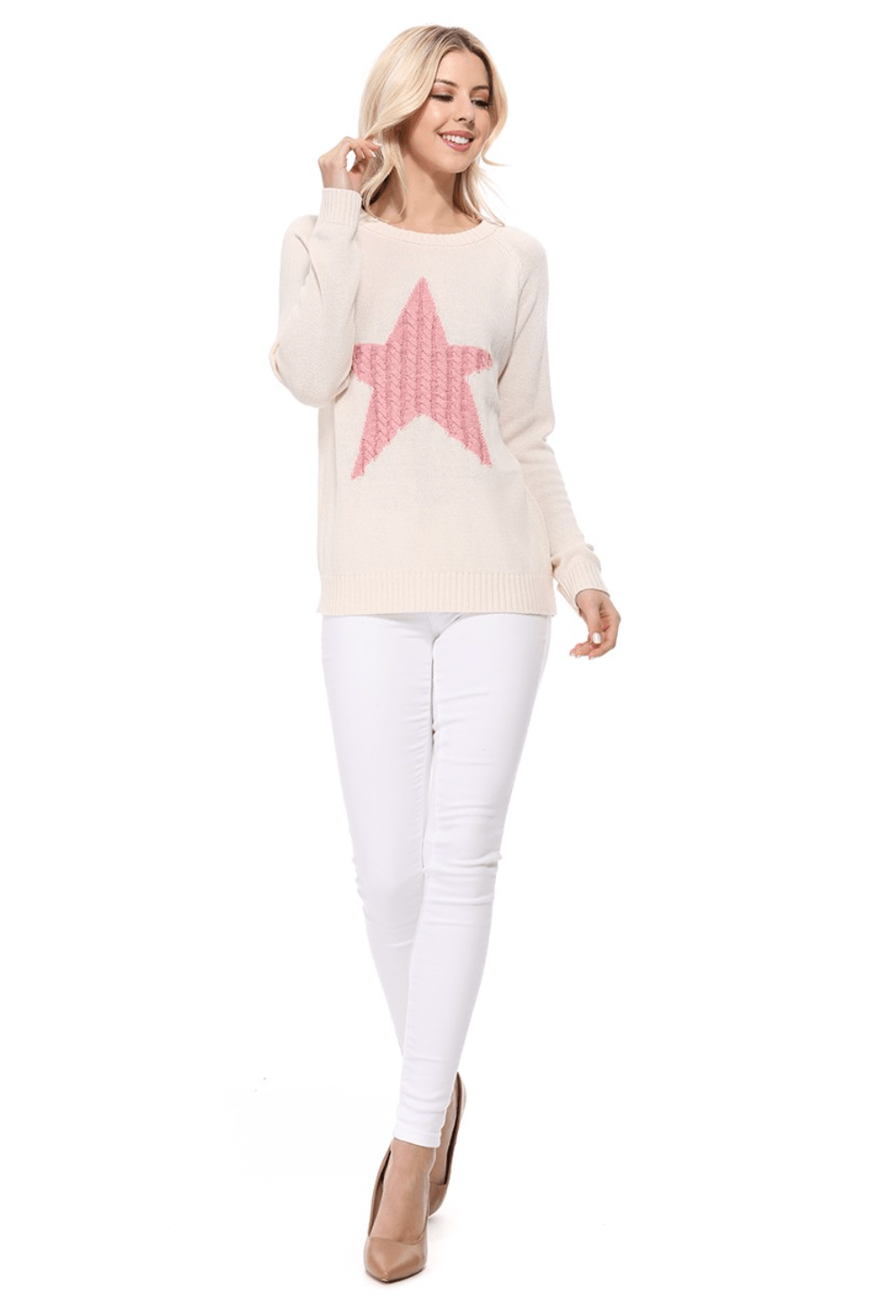 Star Pullover Sweater - LK’s Boutique