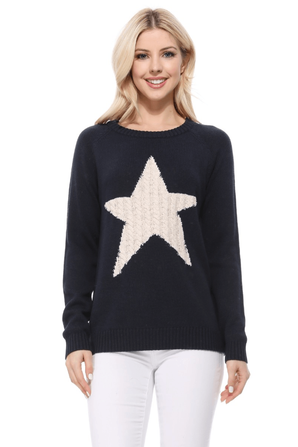 Star Pullover Sweater - LK’s Boutique