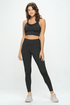 Meshed Sports Bra and Leggings Set - LK’s Boutique